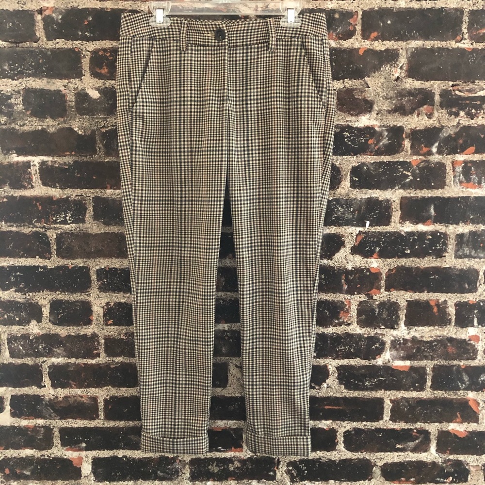 CAbi plaid pants